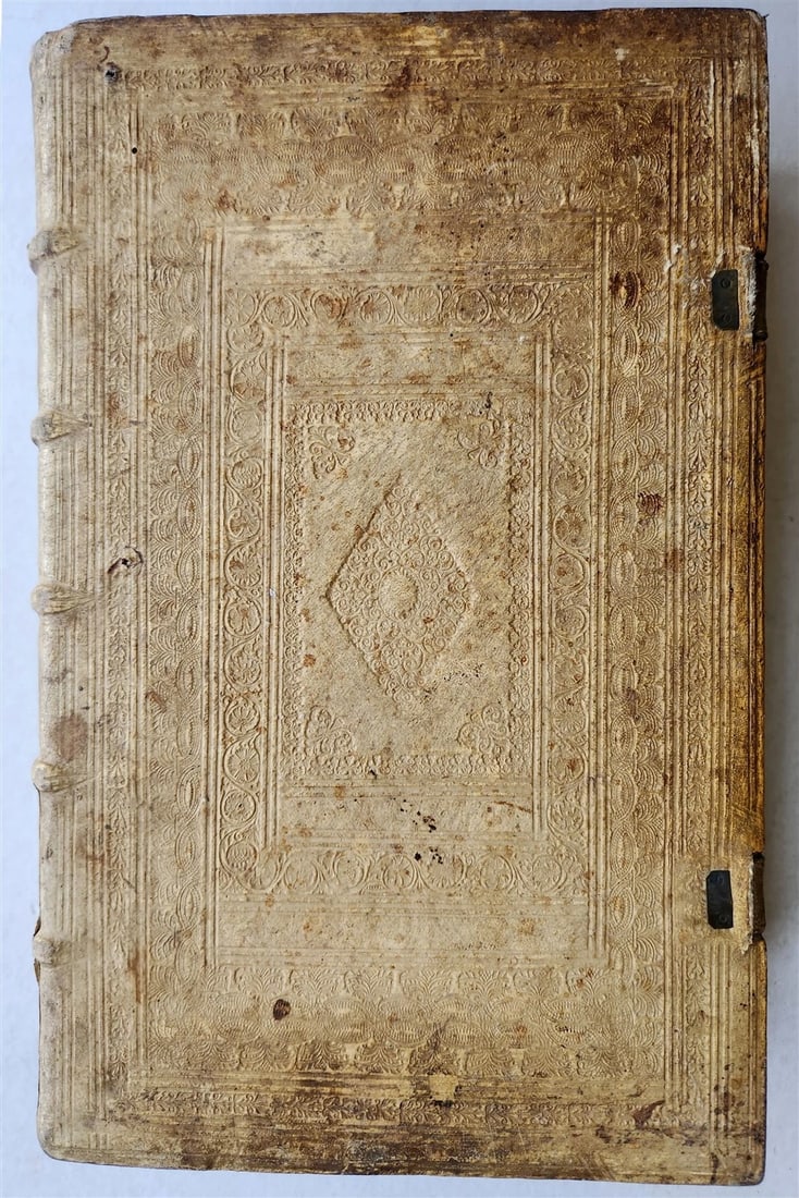 1657 Commentarii in ecclesiasten by CORNELIO LAPIDE antique PIGSKIN FOLIO - 5