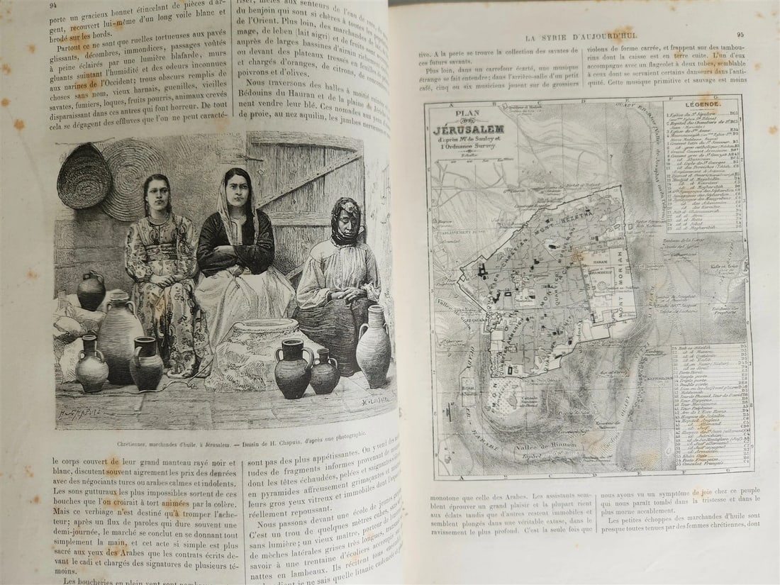 1881 HISTORY of VOYAGES ILLUSTRATED antique AFRICA USA MEXICO SYRIA GREECE - 17