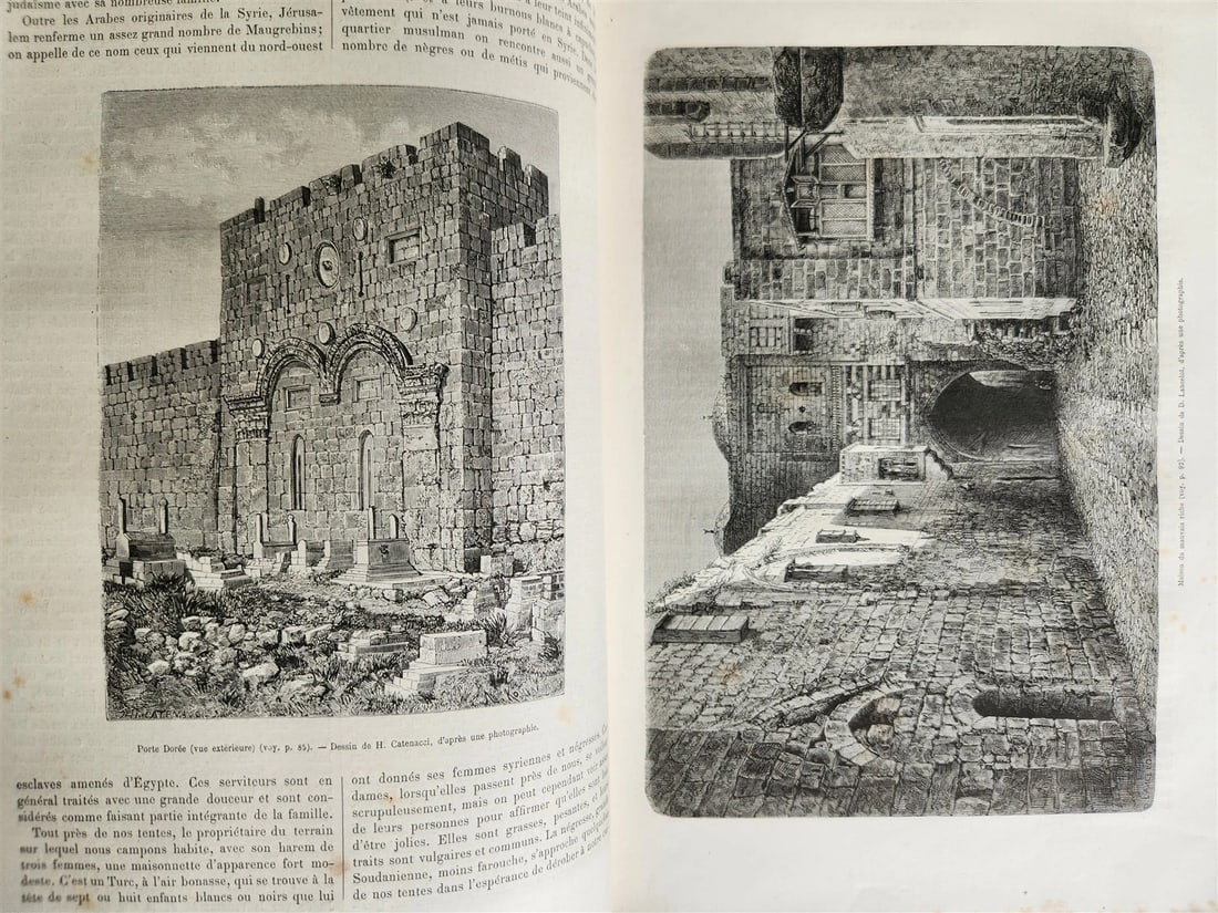 1881 HISTORY of VOYAGES ILLUSTRATED antique AFRICA USA MEXICO SYRIA GREECE - 19
