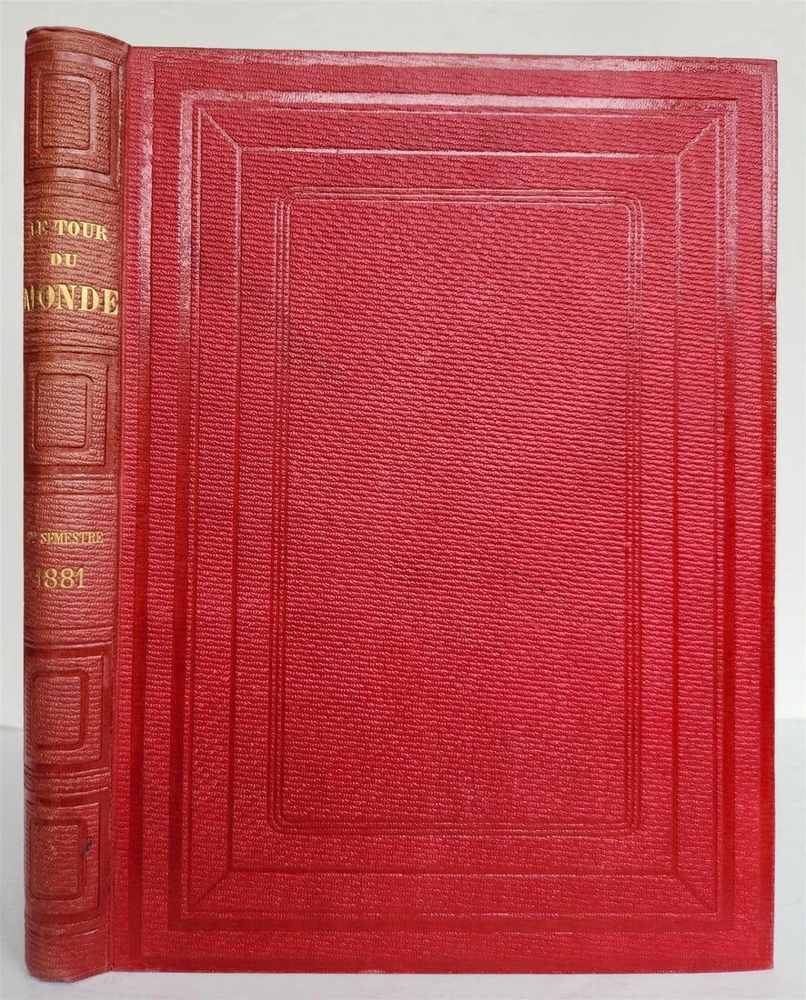 1881 HISTORY of VOYAGES ILLUSTRATED antique AFRICA USA MEXICO SYRIA GREECE - 3