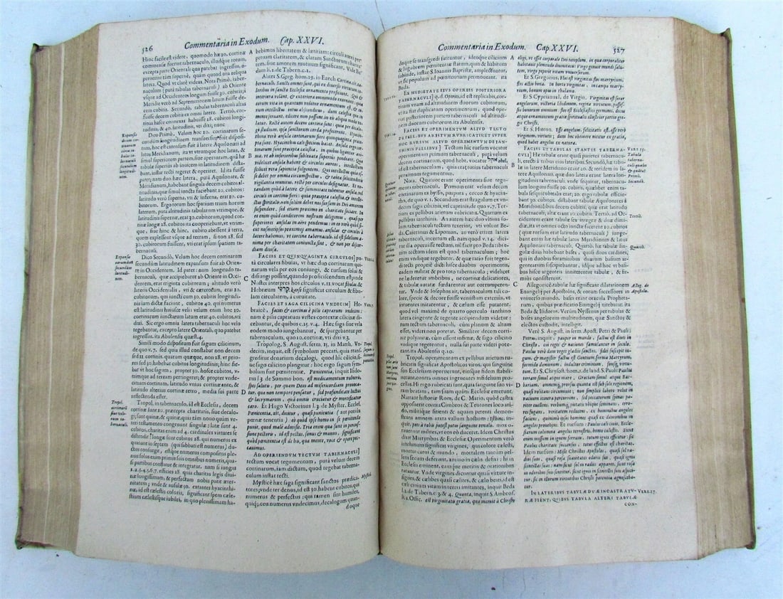 1635 COMMENTARIA IN OMNES DIVI PAULI EPISTOLAS VELLUM FOLIO by Jesuit C. Lapide - 6