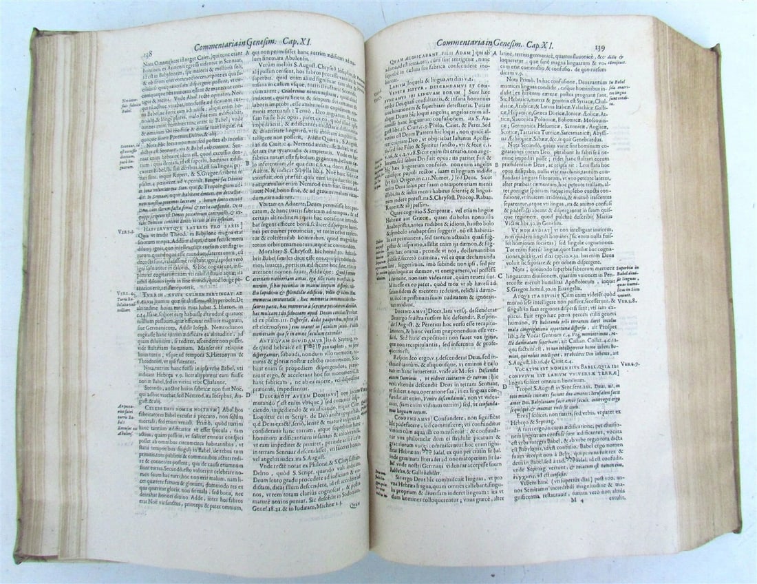 1635 COMMENTARIA IN OMNES DIVI PAULI EPISTOLAS VELLUM FOLIO by Jesuit C. Lapide - 7