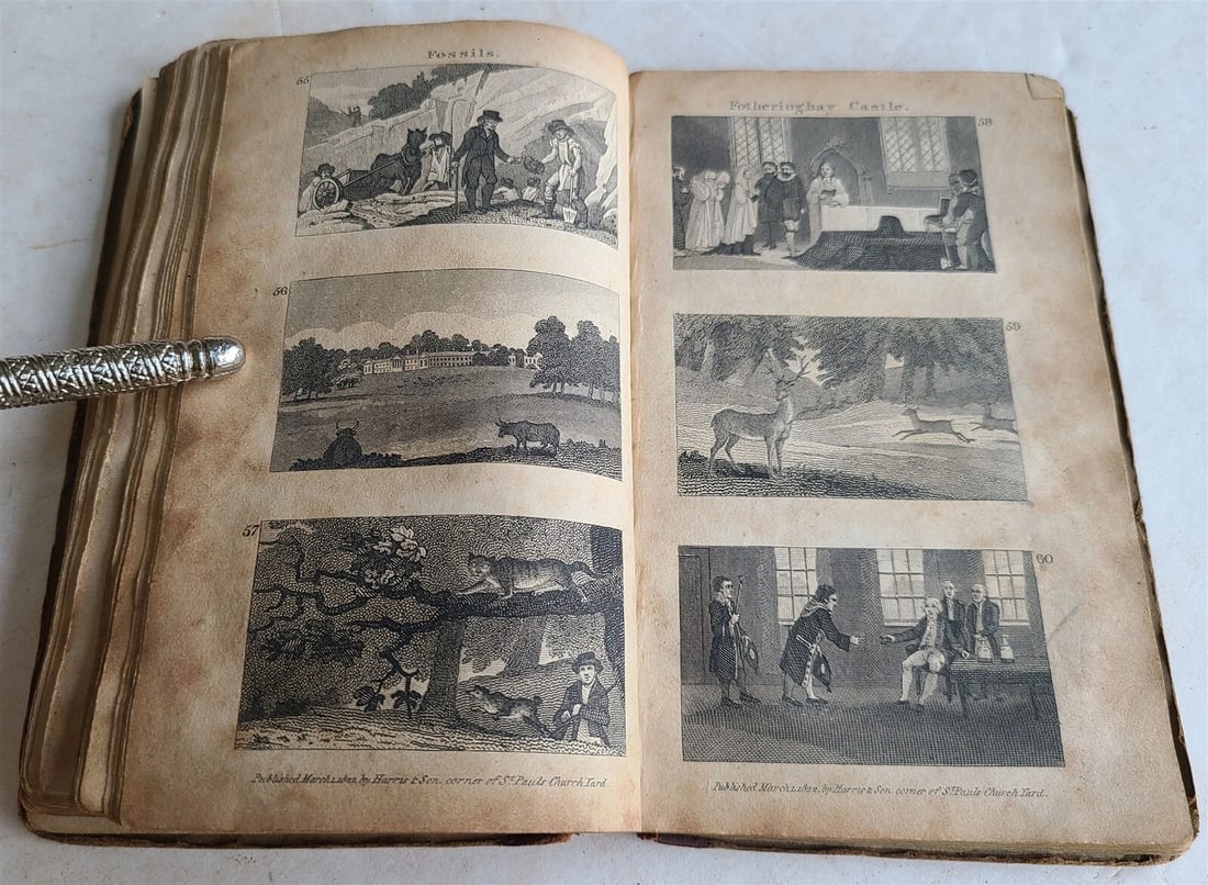 1822 SCENES in ENGLAND antique illustrated CHILDRENS BOOK - 14