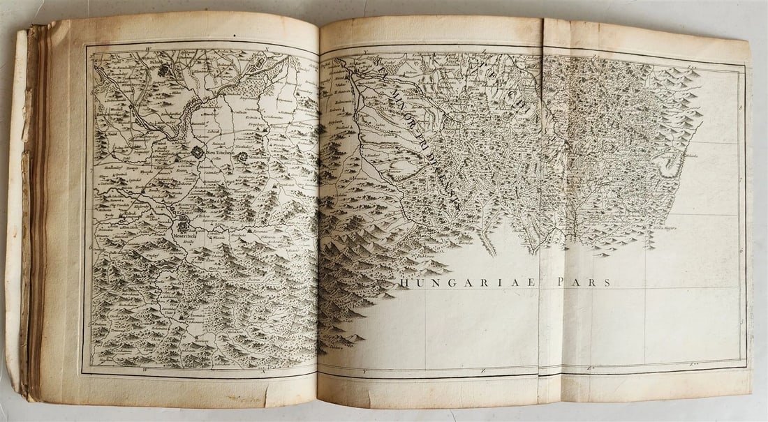 1758 46 MAPS NOUVEAU THEATRE DE GUERRE ATLAS TOPOGRAPHIQUE ET MILITAIRE antique - 12