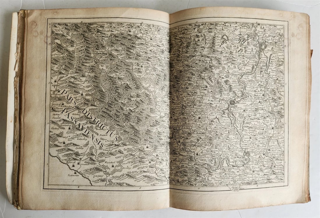 1758 46 MAPS NOUVEAU THEATRE DE GUERRE ATLAS TOPOGRAPHIQUE ET MILITAIRE antique - 15