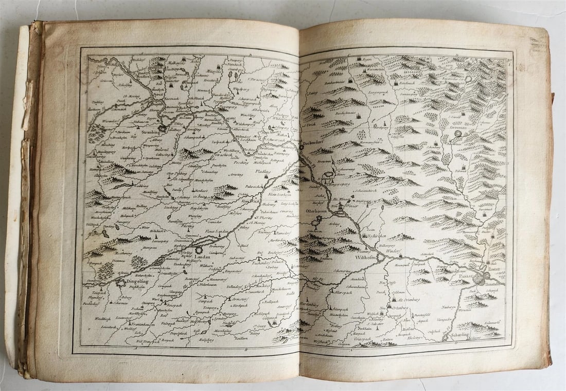 1758 46 MAPS NOUVEAU THEATRE DE GUERRE ATLAS TOPOGRAPHIQUE ET MILITAIRE antique - 16
