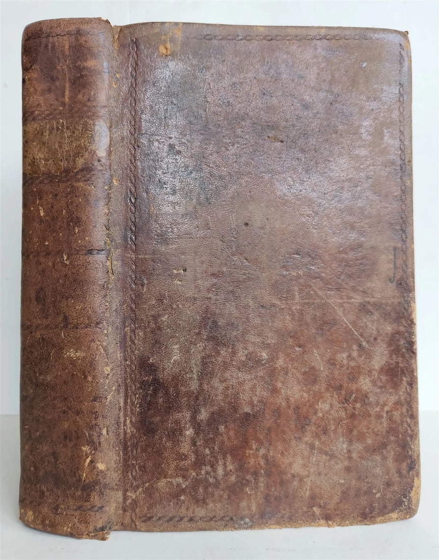 1808 GREEK LATIN DICTIONARY antique LEXICON MANUALE by by CORNELII SCHREVELII - 3