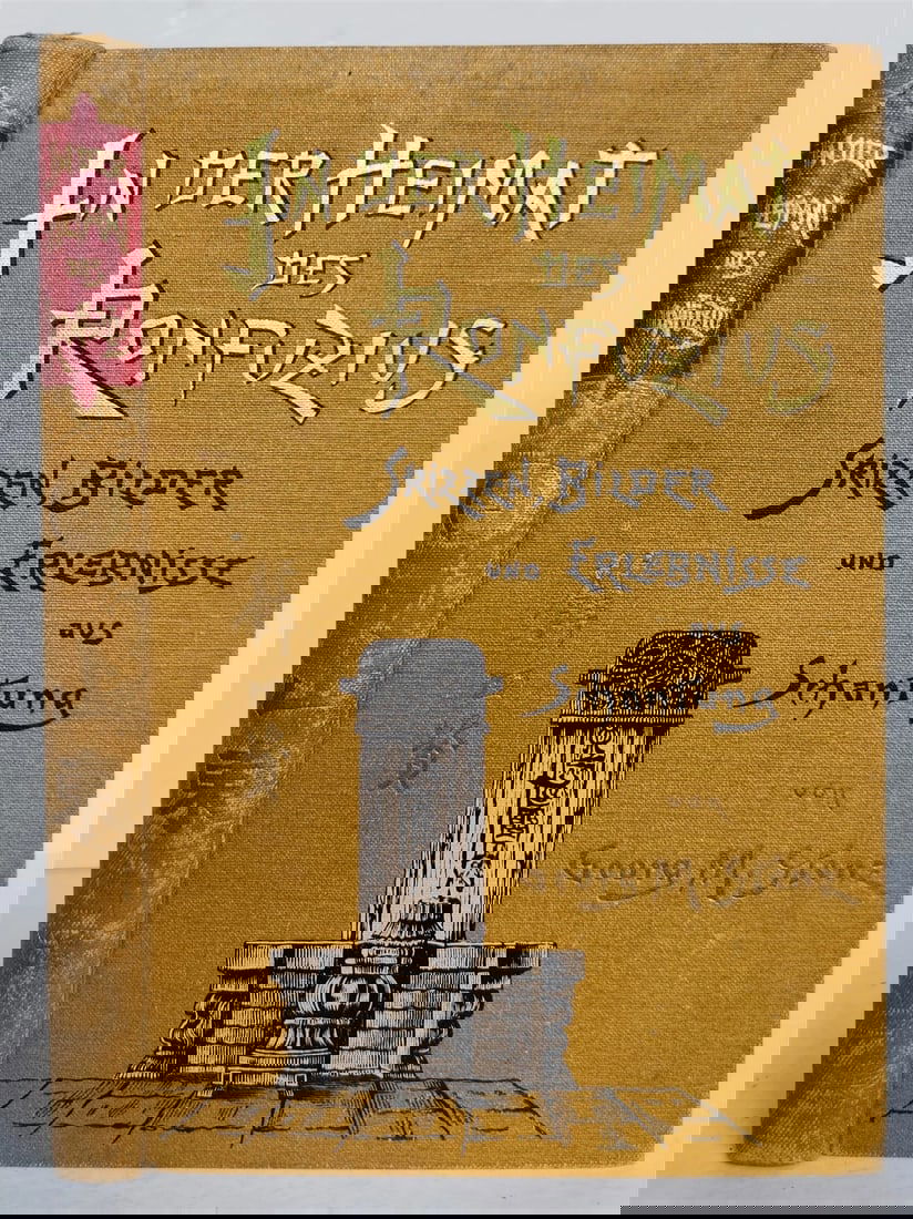 1902 CHINA IN HOMELAND of CONFUCIUS in GERMAN antique ILLUSTRATED (1 of 20)