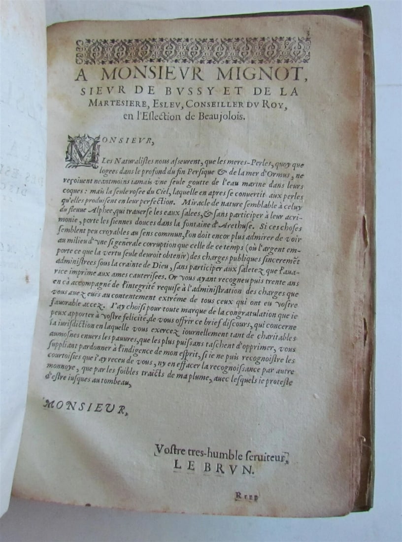 1629 LAW BOOK in FRENCH ANTIQUE vellum bound LE SECOND LIVRE DU PROCEZ CIVIL - 11