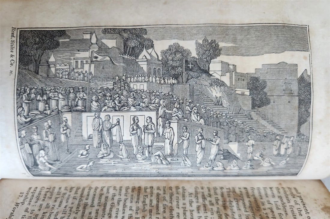 1823 RELIGIONS & RELIGIOUS CEREMONIES of ALL NATIONS antique ILLUSTRATED - 16