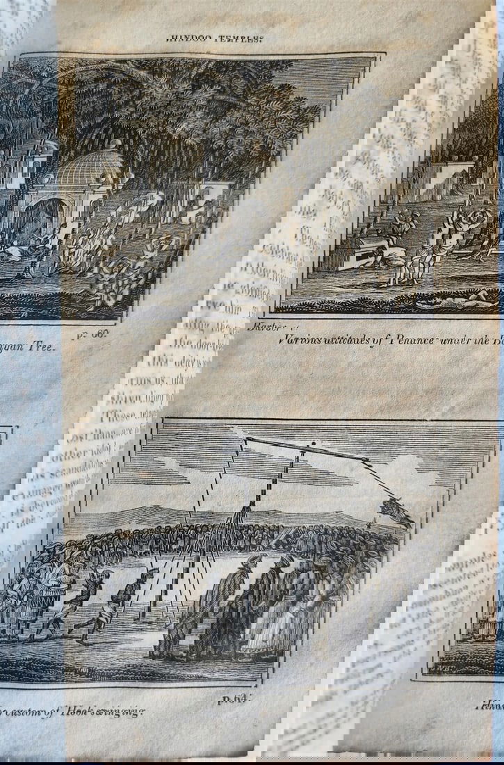 1823 RELIGIONS & RELIGIOUS CEREMONIES of ALL NATIONS antique ILLUSTRATED - 17