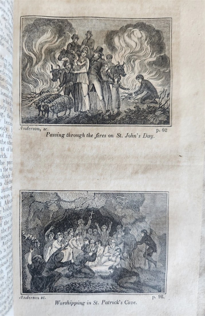 1823 RELIGIONS & RELIGIOUS CEREMONIES of ALL NATIONS antique ILLUSTRATED - 8