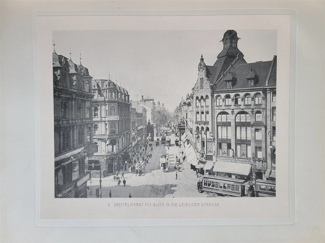 1911 DIE GROSSE BERLINER STRASSENBAHN UND NEBENBAHNEN antique PHOTO ILLUSTRATED - 7