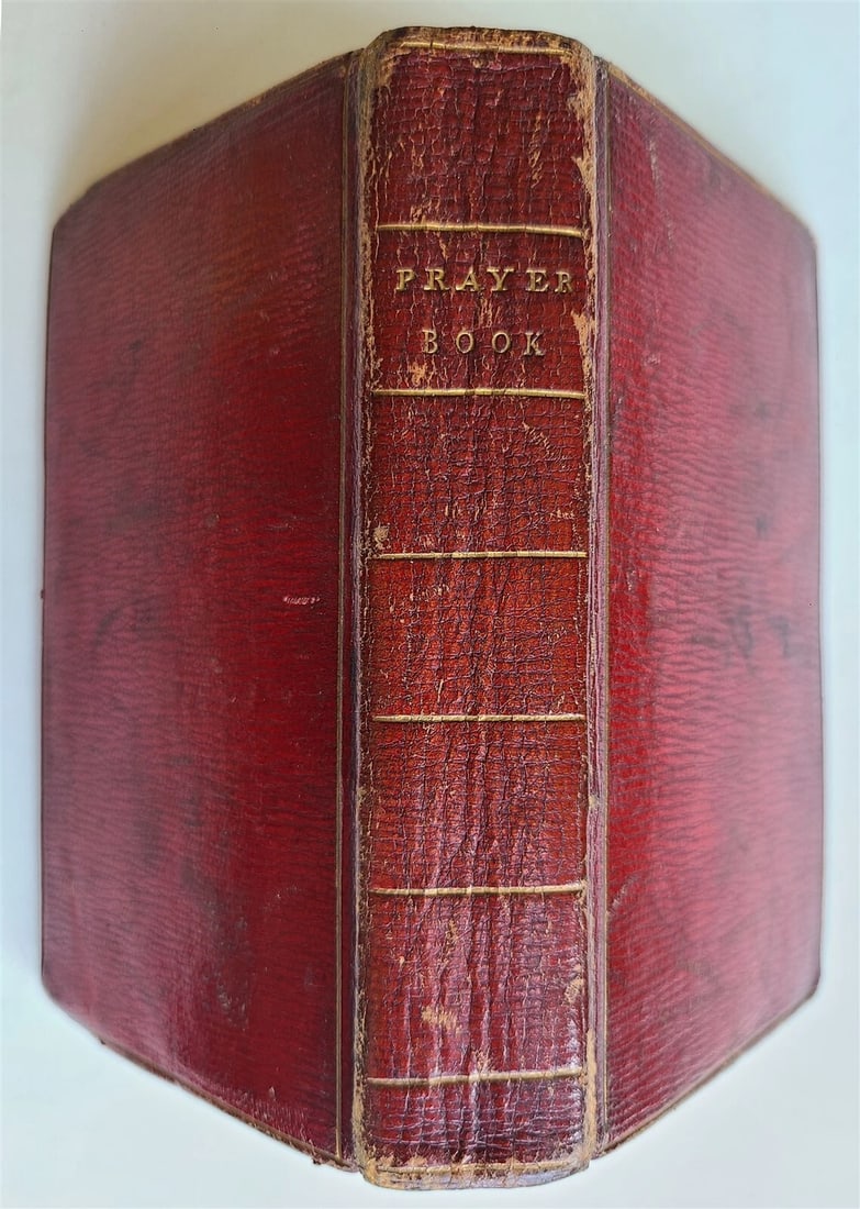1803 BOOK OF COMMON PRAYER & PSALTER ENGLISH ANTIQUE John Reeves MOROCCO BOUND: Title: 1803 BOOK OF COMMON PRAYER & PSALTER ENGLISH ANTIQUE John Reeves MOROCCO BOUND Description: The Book of Common Prayer. Together with the Psalter or Psalms of David... London: Published for