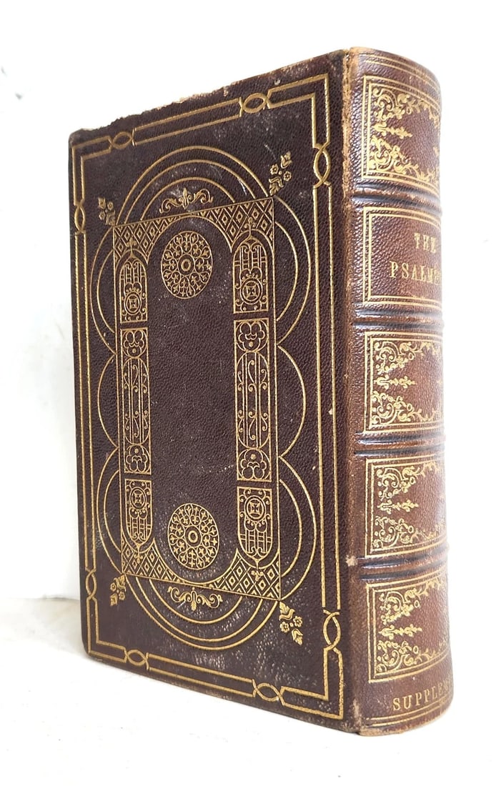 1854 THE PSALMIST collection of hymns for Baptist Churches antique AMERICANA - 3
