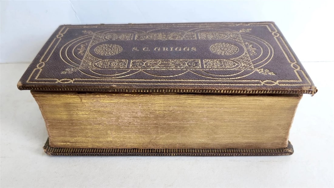 1854 THE PSALMIST collection of hymns for Baptist Churches antique AMERICANA - 5