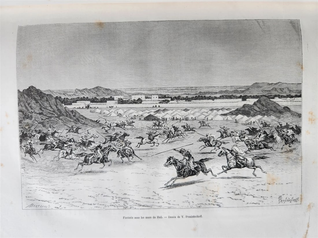 1882 HISTORY of VOYAGES ILLUSTRATED antique CAUCASUS VENEZUELA SYRIA BELGIUM - 19