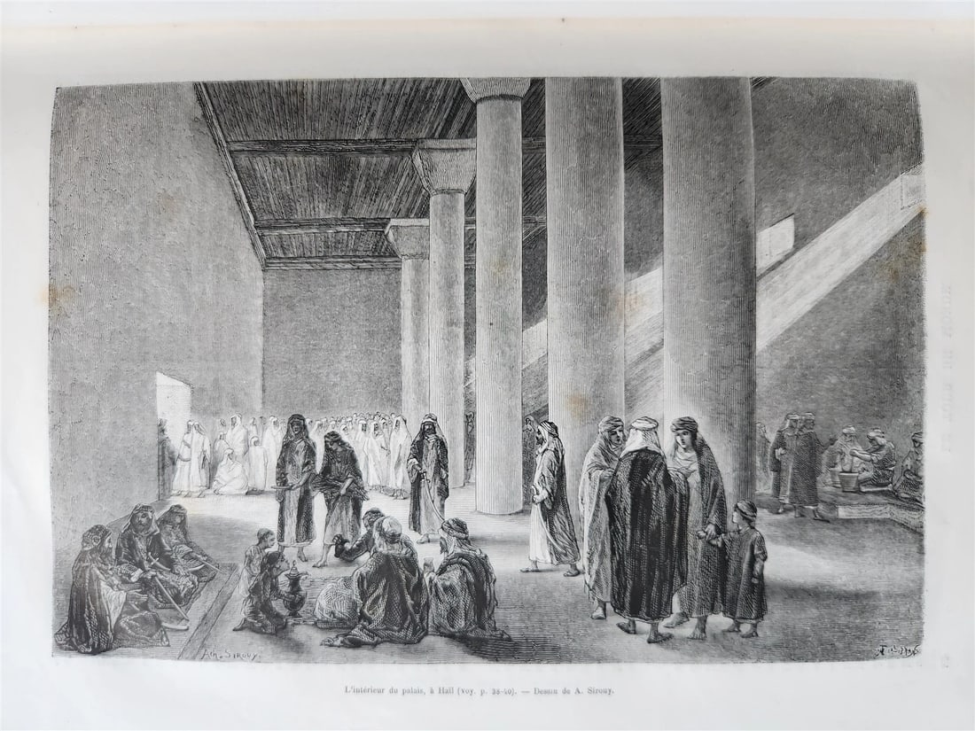 1882 HISTORY of VOYAGES ILLUSTRATED antique CAUCASUS VENEZUELA SYRIA BELGIUM - 20