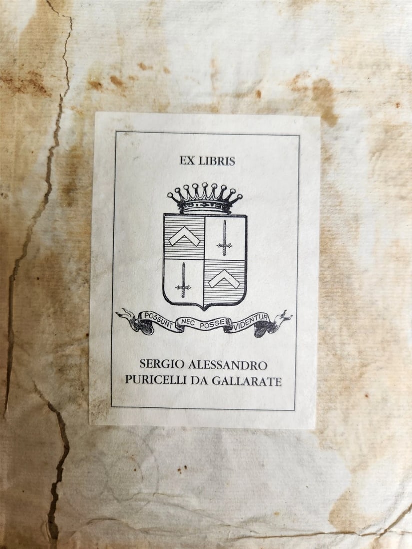 1687 DISPREGIO DELLA VANITA DEL MONDO by DIEGO STELLA antique VELLUM BOUND - 5