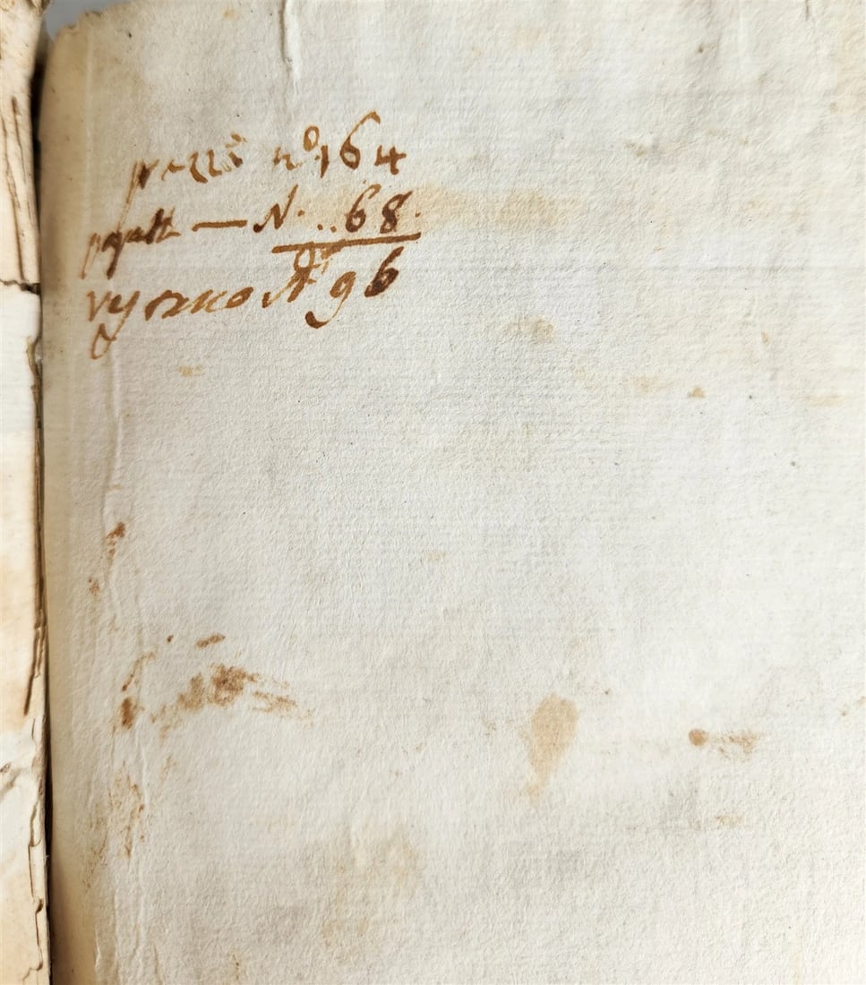 1687 DISPREGIO DELLA VANITA DEL MONDO by DIEGO STELLA antique VELLUM BOUND - 6