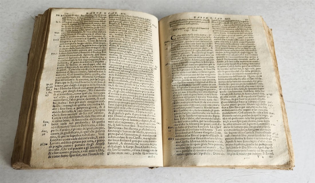 1687 DISPREGIO DELLA VANITA DEL MONDO by DIEGO STELLA antique VELLUM BOUND - 8