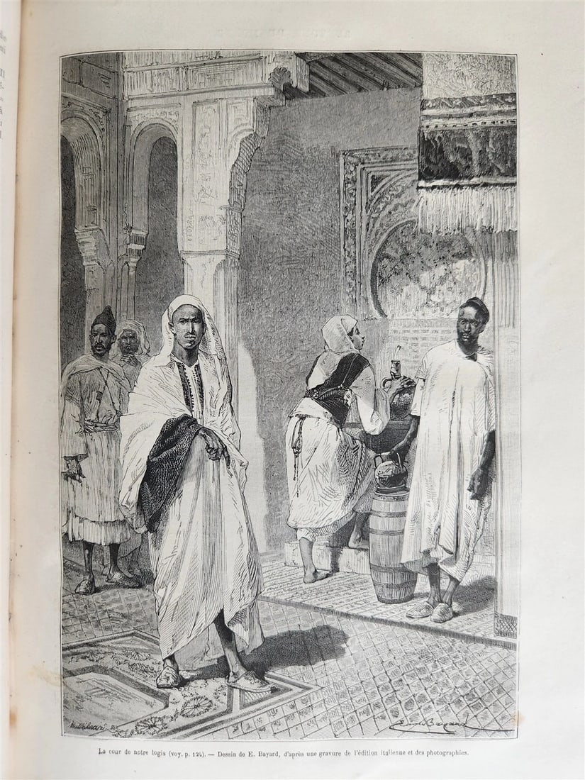 1879 HISTORY VOYAGES ILLUSTRATED antique INDO-CHINA S.AMERICA HAITI RUSSIA SYRIA - 11