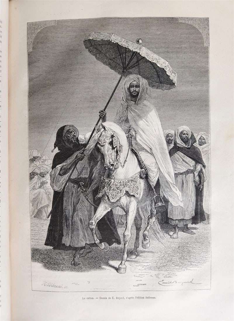 1879 HISTORY VOYAGES ILLUSTRATED antique INDO-CHINA S.AMERICA HAITI RUSSIA SYRIA - 13