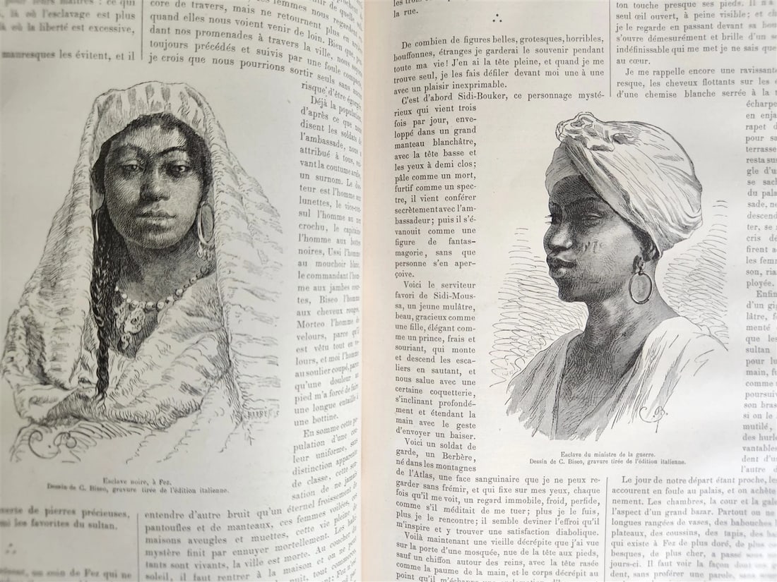 1879 HISTORY VOYAGES ILLUSTRATED antique INDO-CHINA S.AMERICA HAITI RUSSIA SYRIA - 8