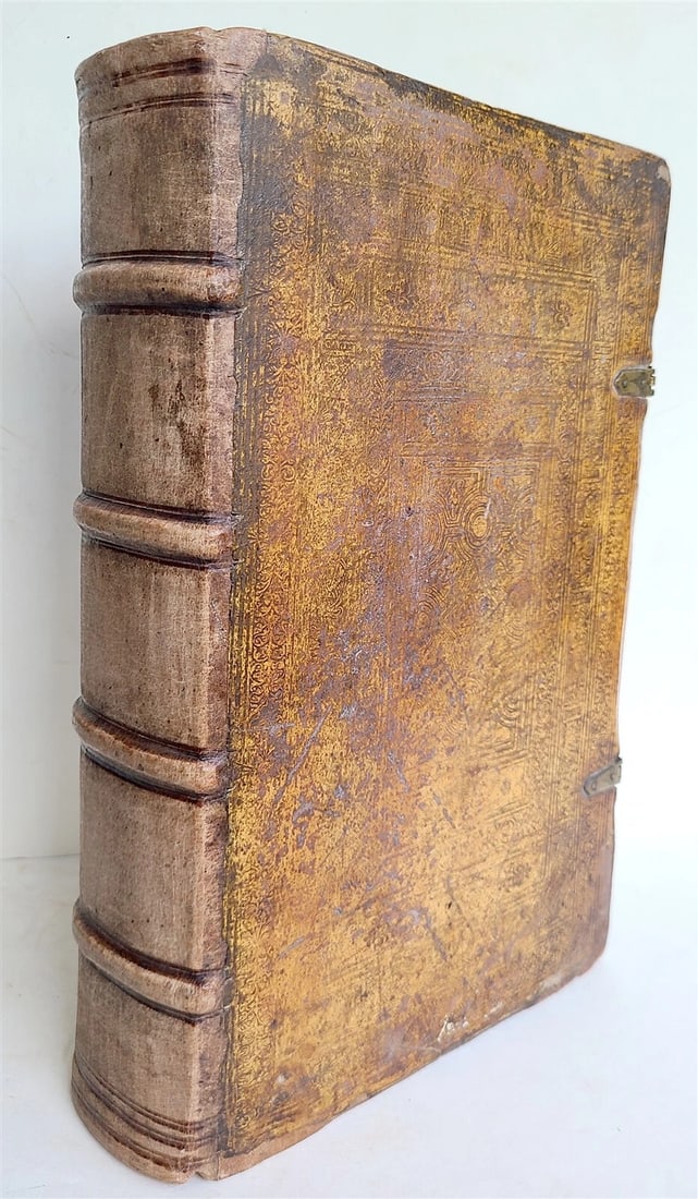 1597 BIBLE ILLUSTRATED by JM Bocksberger & Jost Amman FOLIO antique GERMAN - 3