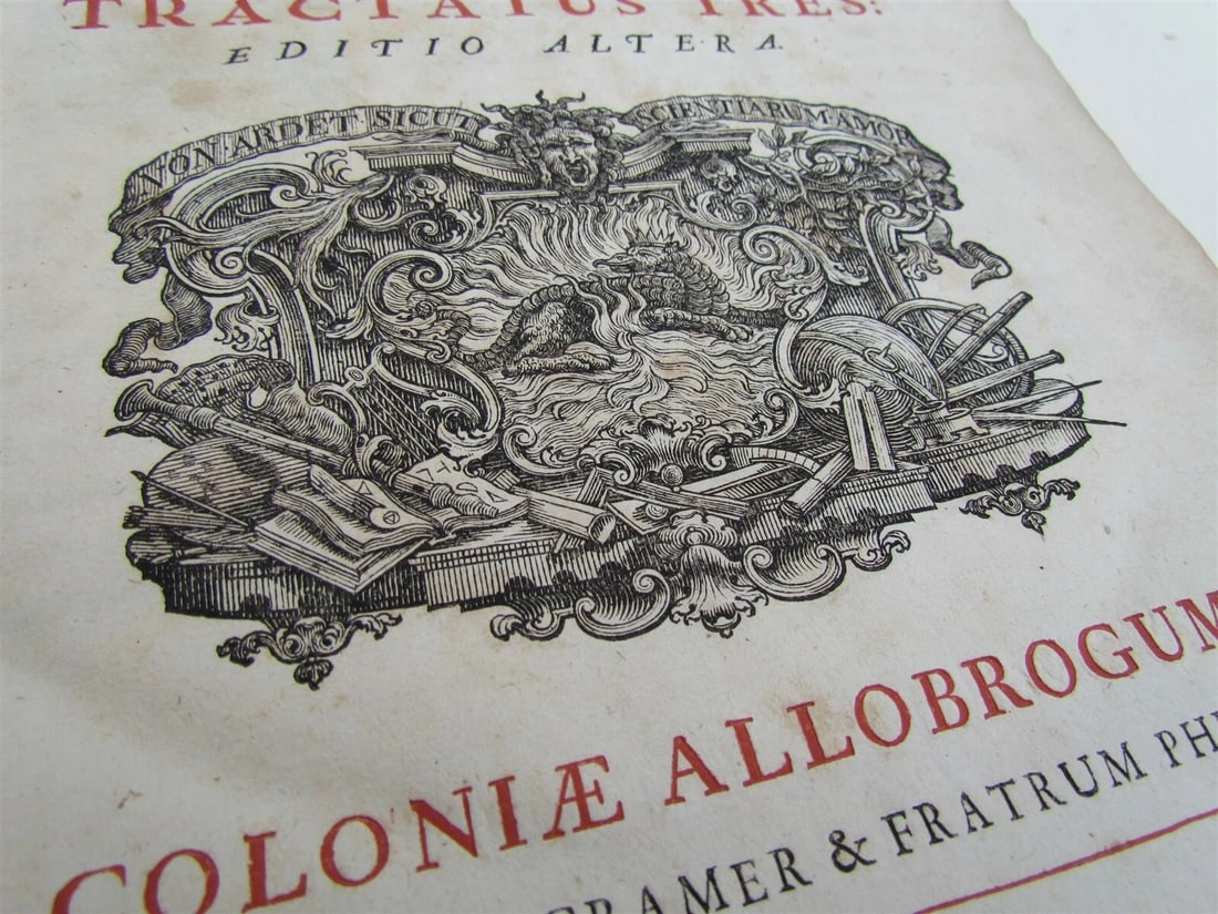 1741 VELLUM BOUND ANTIQUE FOLIO N. Fermosini HISPANI EPISCOPI POTESTATE CAPITULI - 8