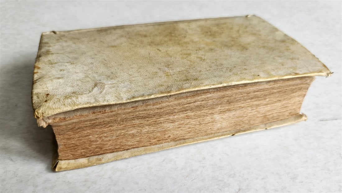 1776 LATIN ORATIONS by HORATIO TURSELLINO in ITALIAN antique VELLUM BINDING - 7