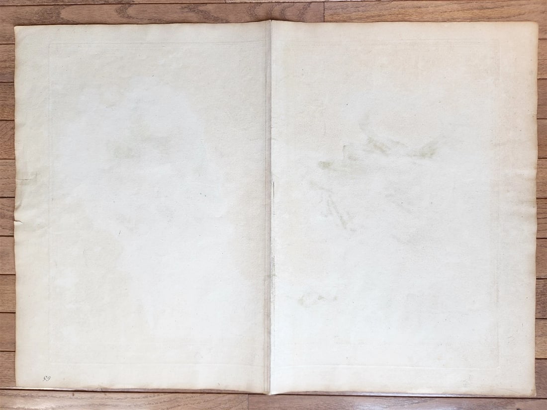 1706 ALSACE FRANCE antique MAP La Haute Alsace Le Suntgau Partie de L'Ortinau - 8