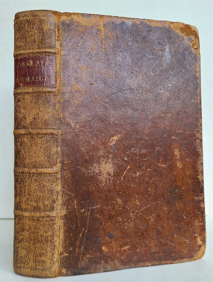 1775 APOLOGY for CHRISTIAN DIVINITY of QUAKERS ROBERT BARCLAY antique AMERICANA - 3