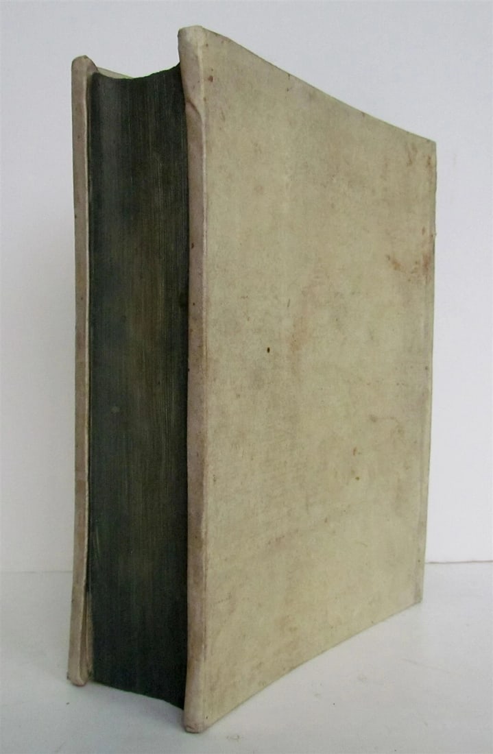 1584 LAW PRACTICE by Roberti Marante antique VELLUM BINDING 16th CENTURY - 4
