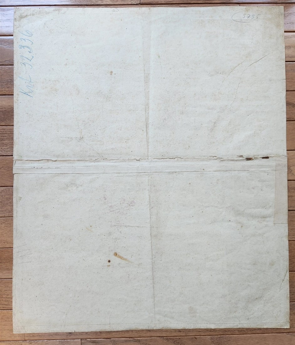 1740s ALSACE FRANCE antique MAP Alsatia Landgraviatus cum Suntgoia et Brisgoia - 8