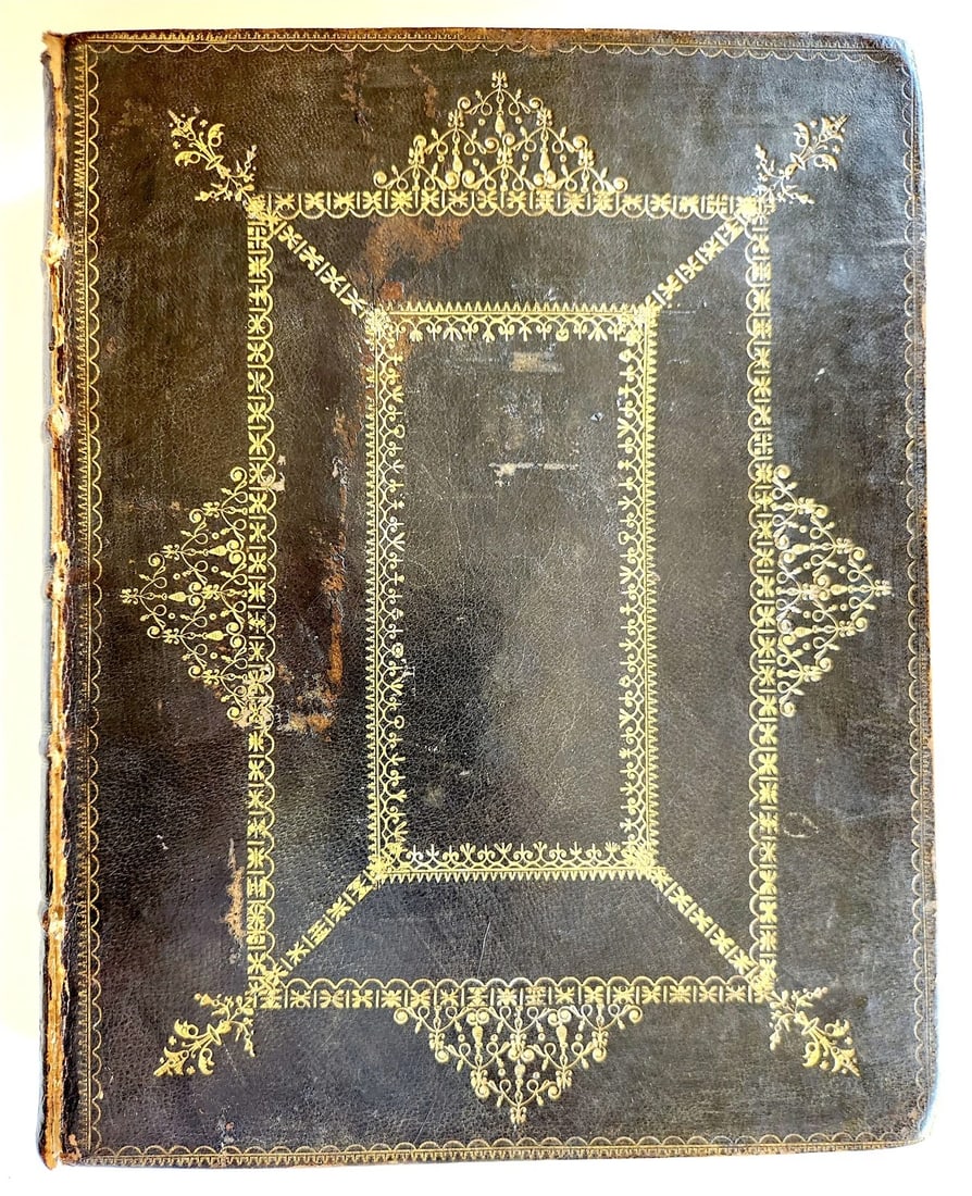 1754 BOOK of COMMON PRAYER & PSALMS of DAVID antique ORIGINAL BINDING (1 of 13)