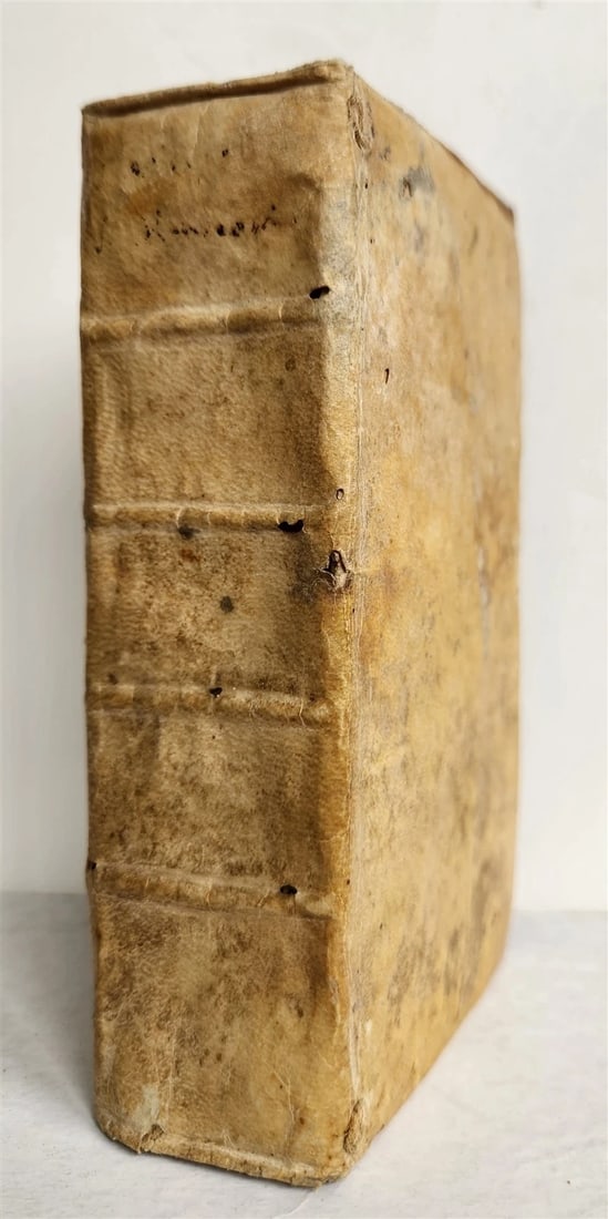 1714 COMPENDIO delle MADITAZIONI sopra la Vita di GESU' CRISTO antique VELLUM (1 of 6)
