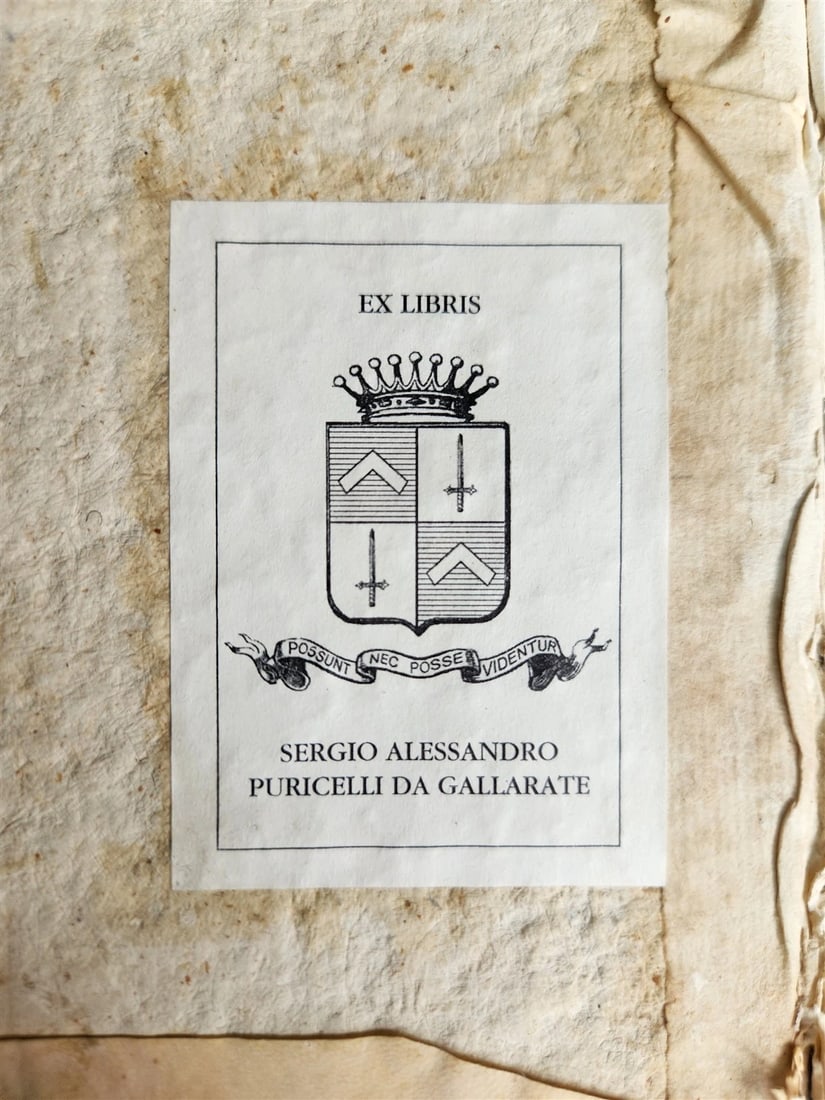 1757 HISTORY of YEAR 1756 in ITALIAN antique VELLUM BINDING - 6