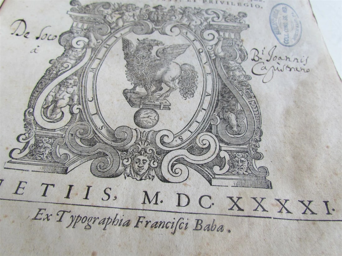 1641 VELLUM BINDING FOLIO COGITATIONES IN SALOMONIS CANTICORUM ANTIQUE - 5