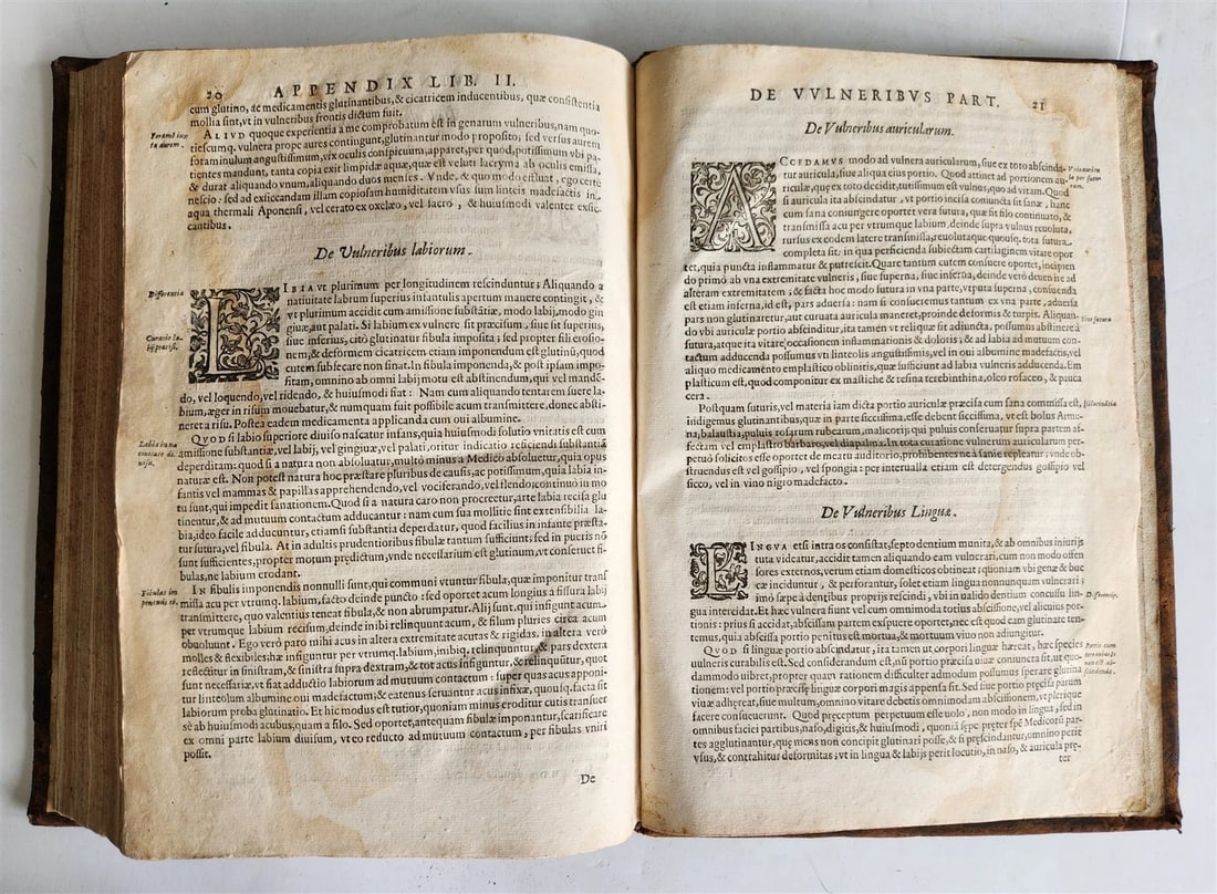 1619 SURGICAL TREATISE of FABRICIUS antique MEDICAL - 11