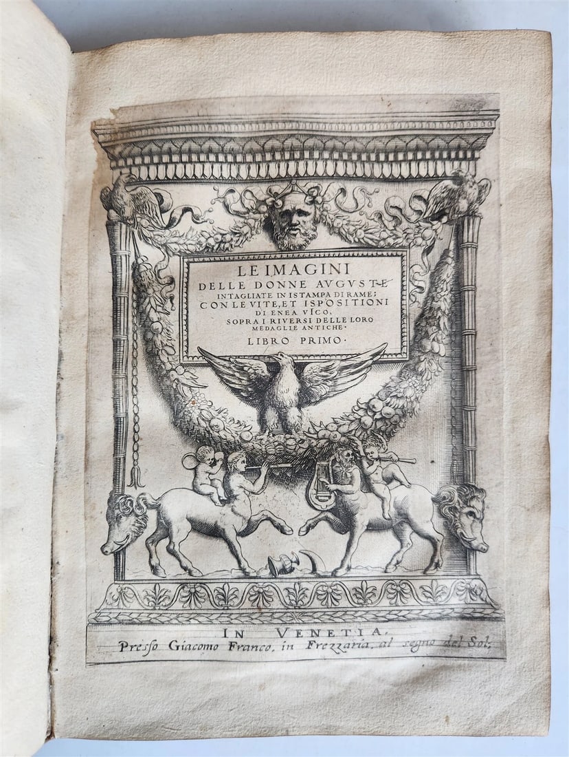 1600 ILLUSTRATED ROMAN EMPRESSES PORTRAITS antique 55 COPPER PLATES - 2