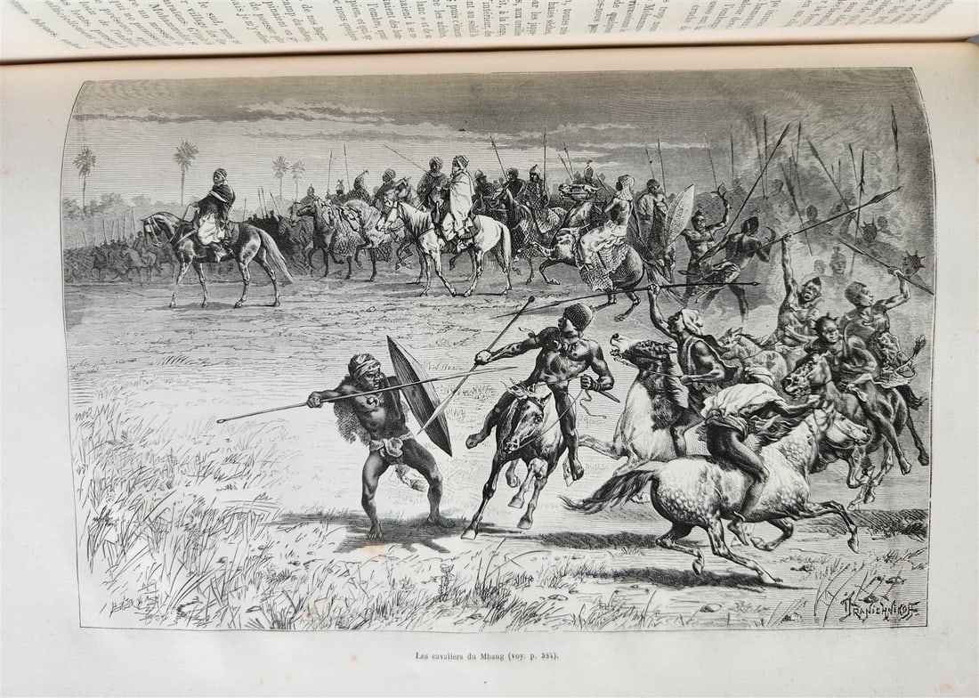 1880 HISTORY of VOYAGES ILLUSTRATED antique S. AMERICA ALGERIA SUMATRA AFRICA - 10