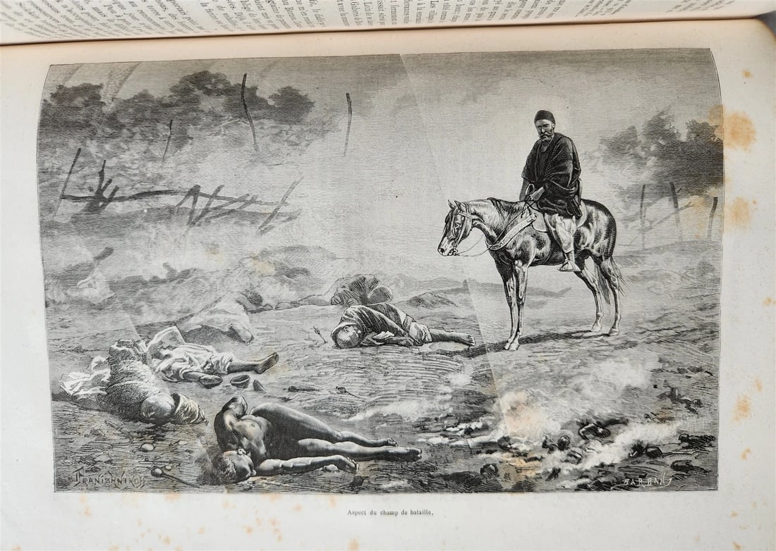 1880 HISTORY of VOYAGES ILLUSTRATED antique S. AMERICA ALGERIA SUMATRA AFRICA - 6