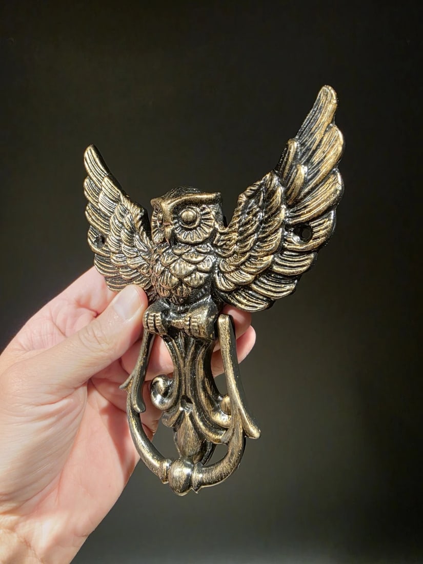 Cast Iron Owl Door knocker - 17