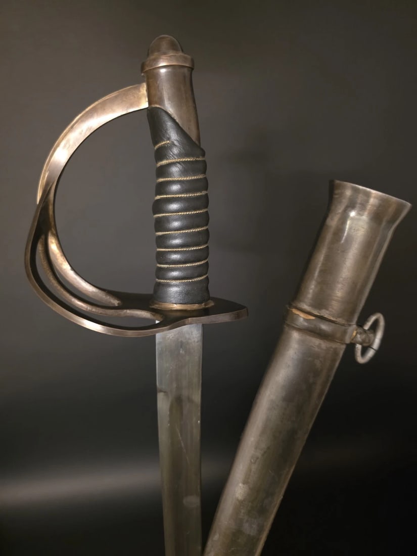 40" Civil War 1840 Style Heavy Calvary Saber Sword (1 of 10)