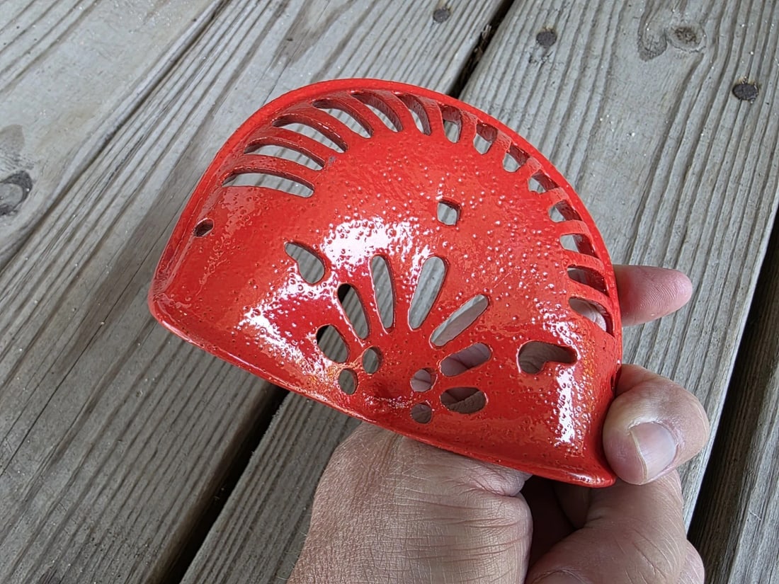 5" Cast Oliver Miniature Tractor Seat Sample - 6