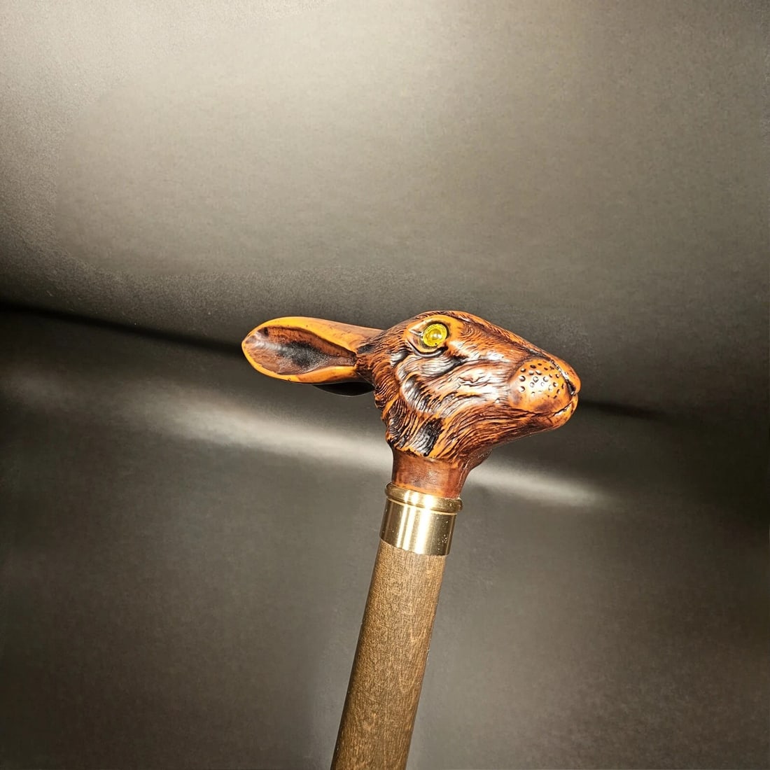 36" Jack Rabbit Walking Stick Cane - 13