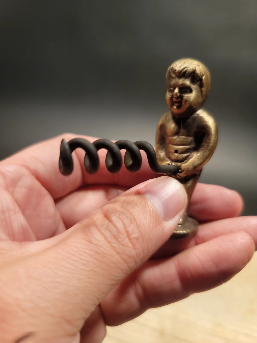 Boy Brass & Iron Corkscrew - 10