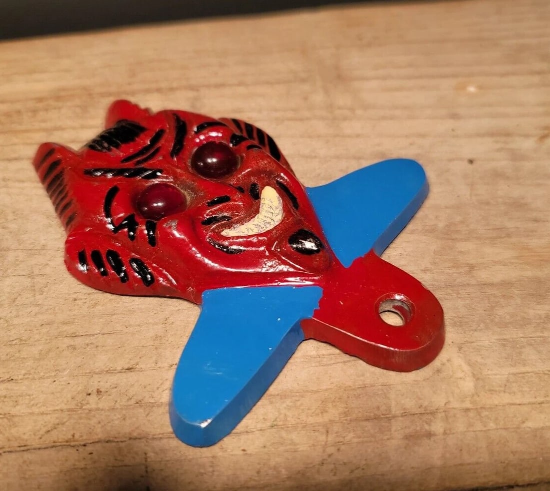 Devil License Plate Fob Topper - 8