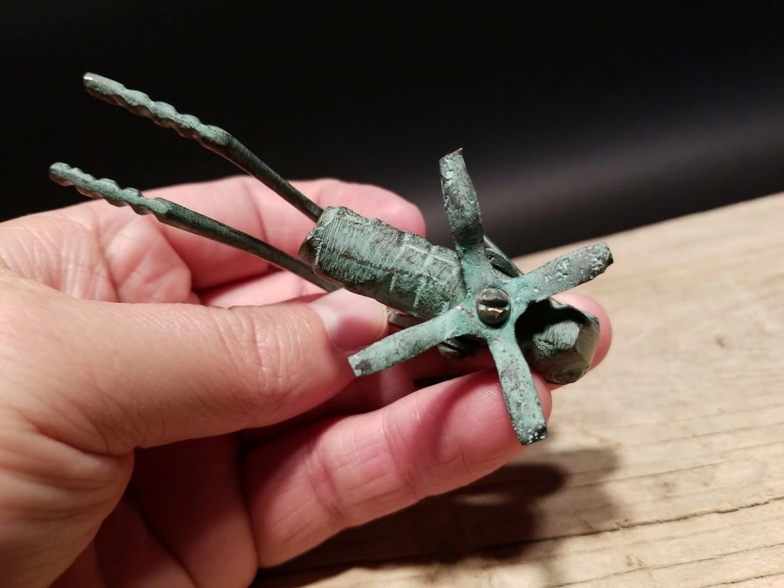 Brass Fireplace Hearth Cricket - 6